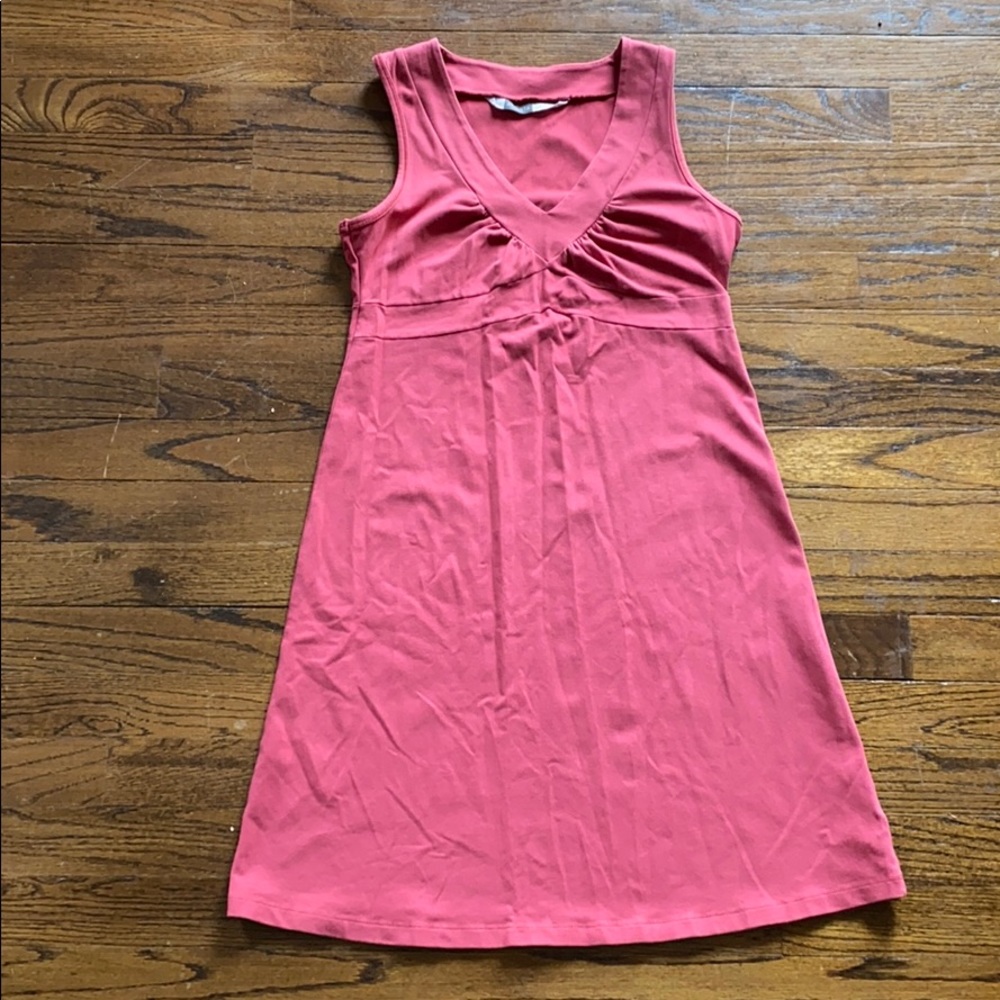 Athleta Sleeveless V Neck Dress